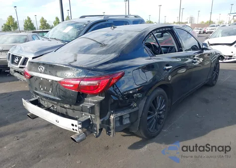 2018 Infiniti Q50 3.0T Luxe from USA, damaged, VIN JN1EV7AP8JM360173